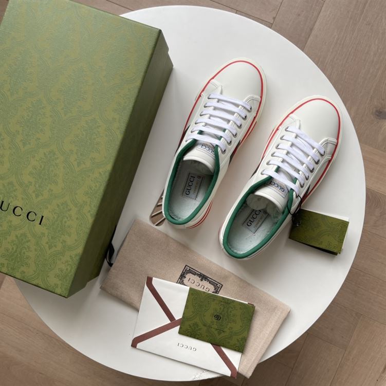 Gvc*1 Dupes Shoes TENNIS 1977 SNEAKER IN WHITE LEATHER   GCC060