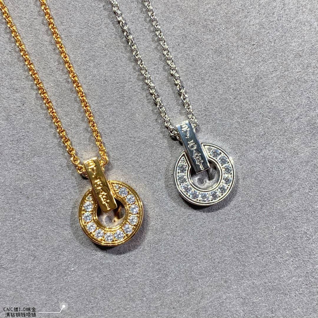 Designer Bv1g*ai Classic Necklace
