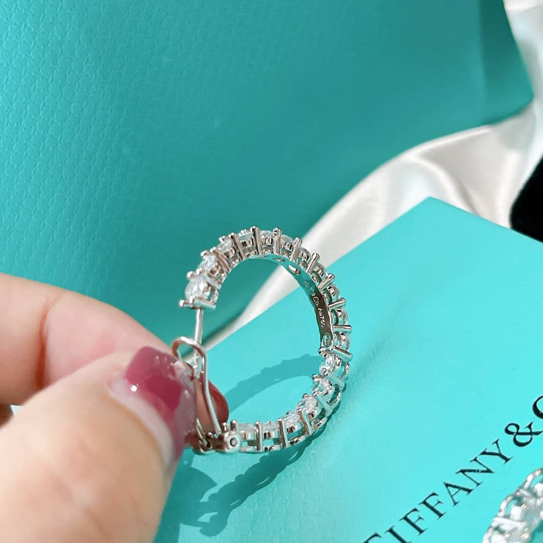 Wholesale T*f*ny Logo Earring