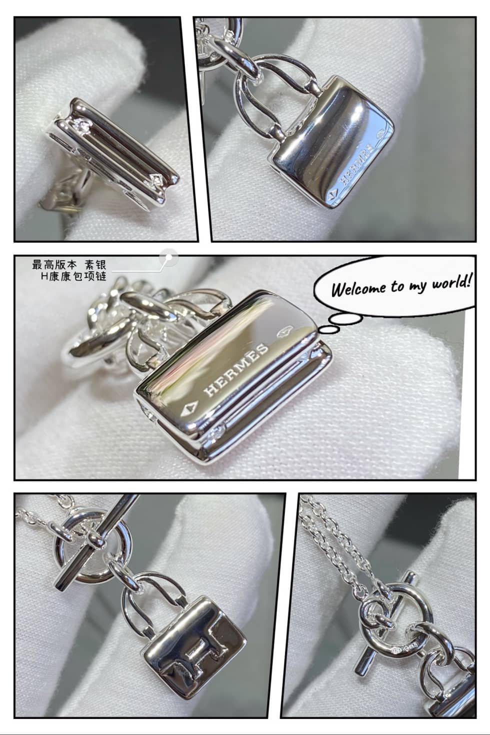 H**me5 Necklace For Sale