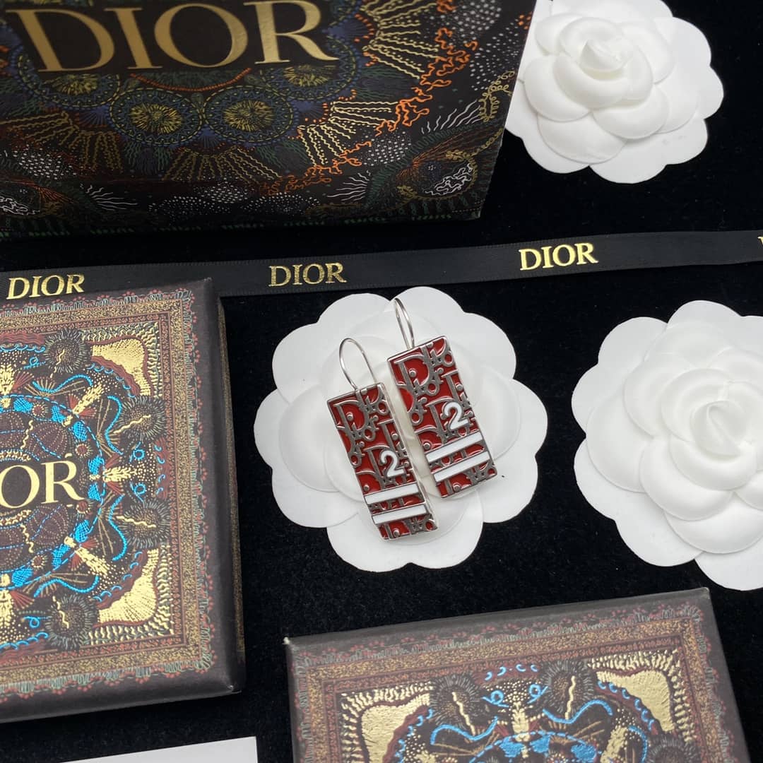 Wholesale Chr1st1an D10r Logo Earring