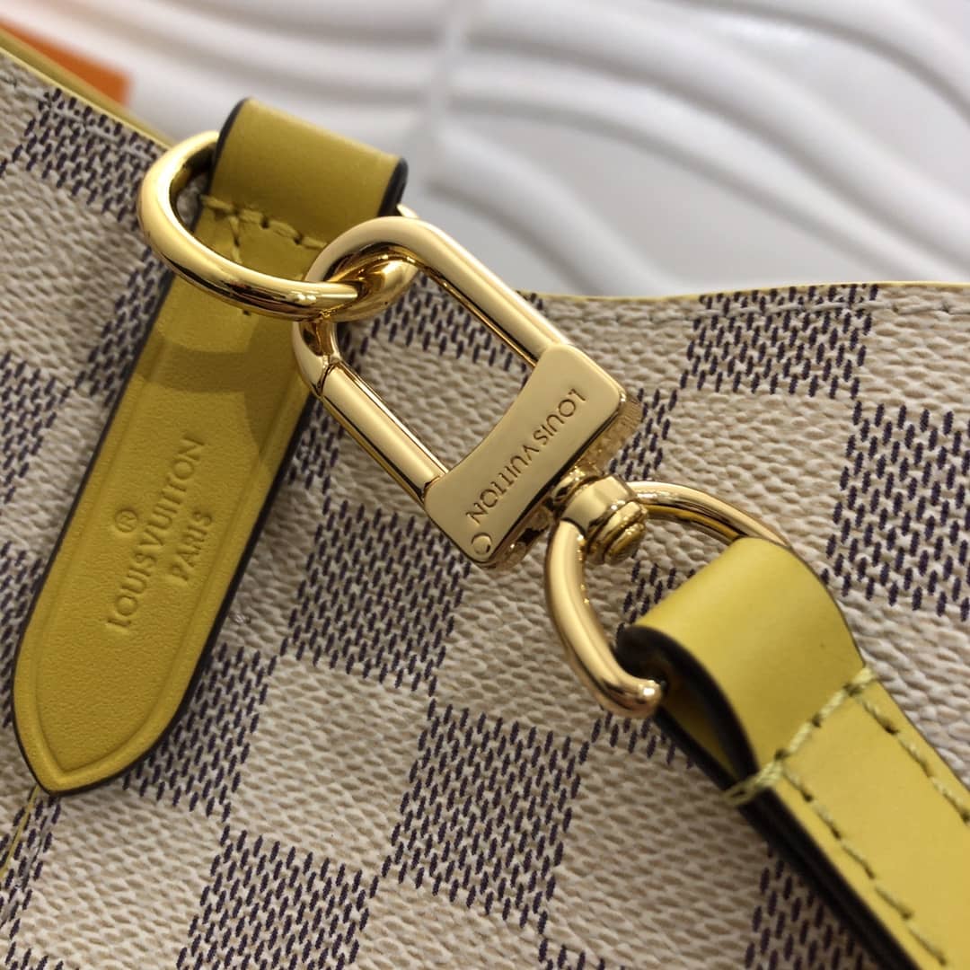 L0vis Vvtt0n Neonoe Replica Bucket Bag Beige Yellow M44020
