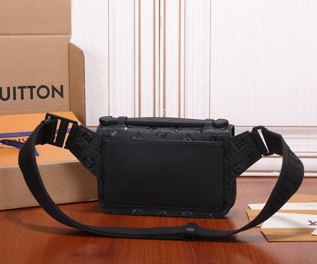 L0vis Vvtt0n S Lock Sling Crossbody Bag Replica Black M58487