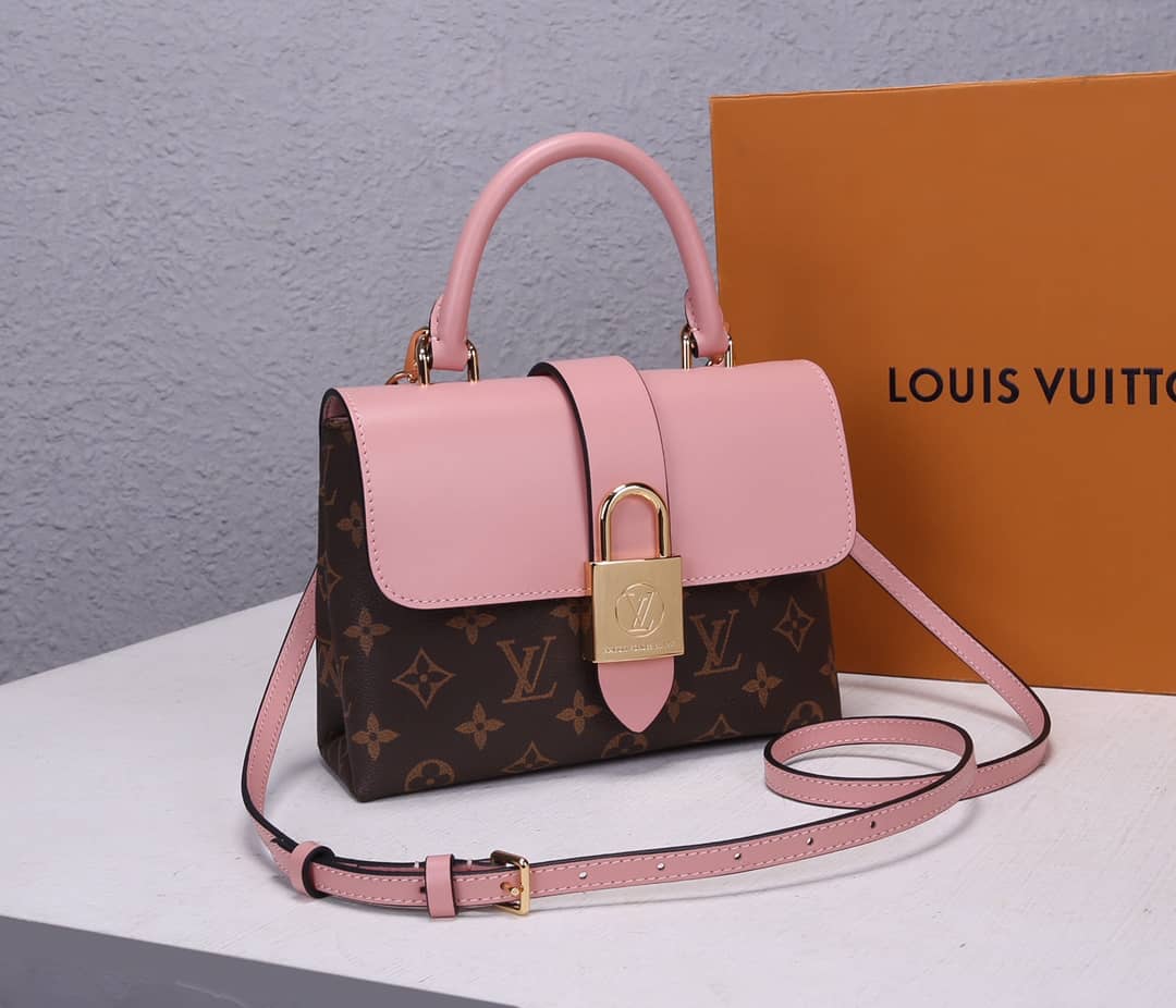 L0vis Vvtt0n Locky BB 2way Replica Shoulder Bag Pink M44141