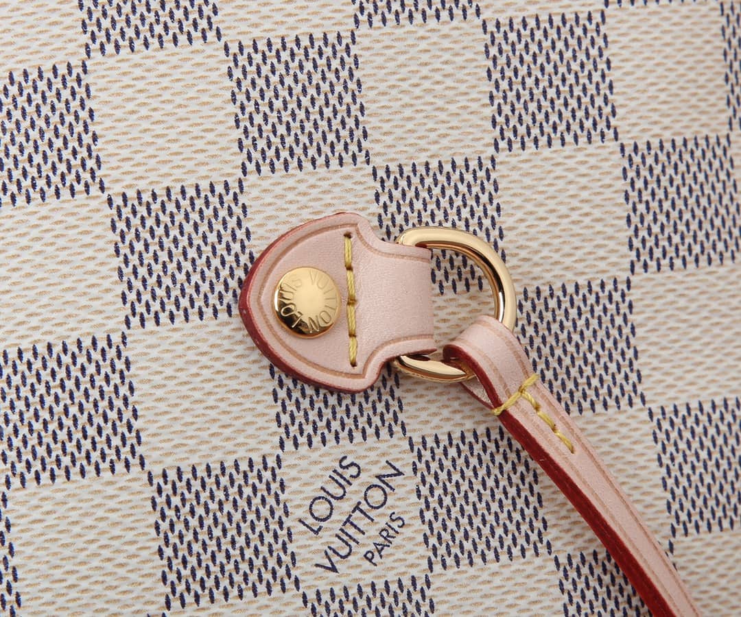 L0vis Vvtt0n Neverfull MM Damier Azur Tote Replica Pink N41361