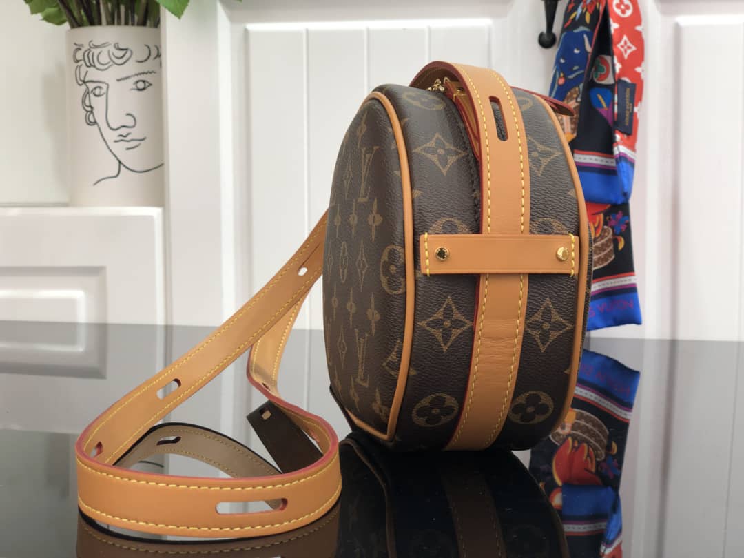 L0vis Vvtt0n Monogram Boite Chapeau Souple PM Replica Crossbody Bag Brown M45149