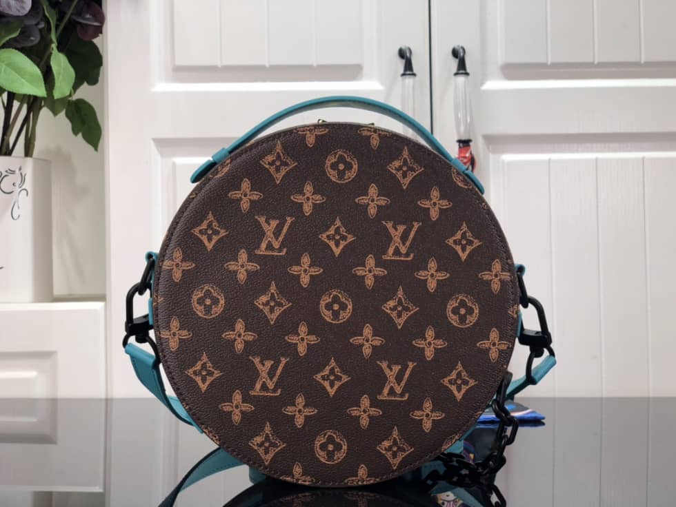 L0vis Vvtt0n Wheel Box Monogram Blue M59706 Replica Crossbody Bag