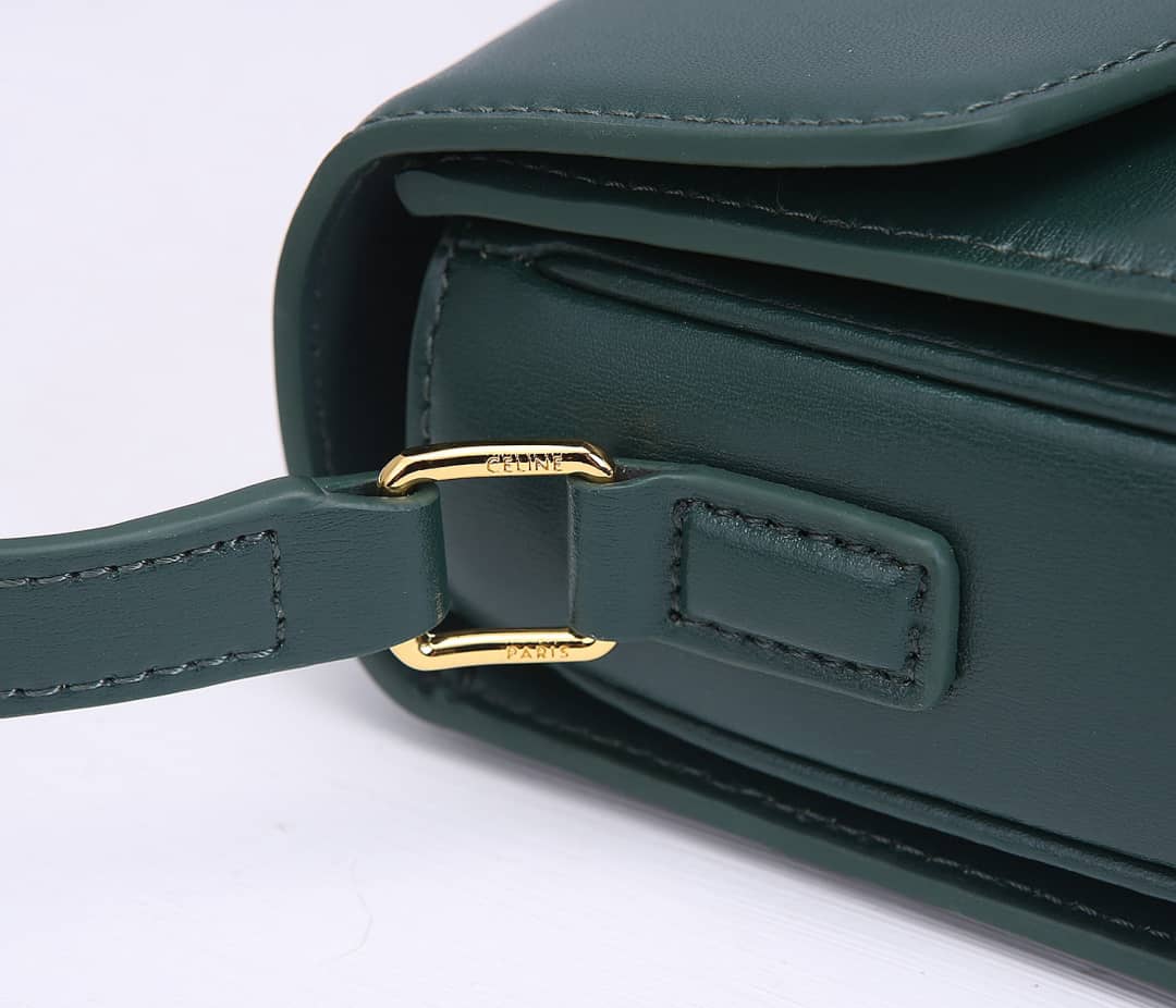 Ce1i*e Bag Dupe Triomphe Micro Luggage 18.5CM Replica Bag