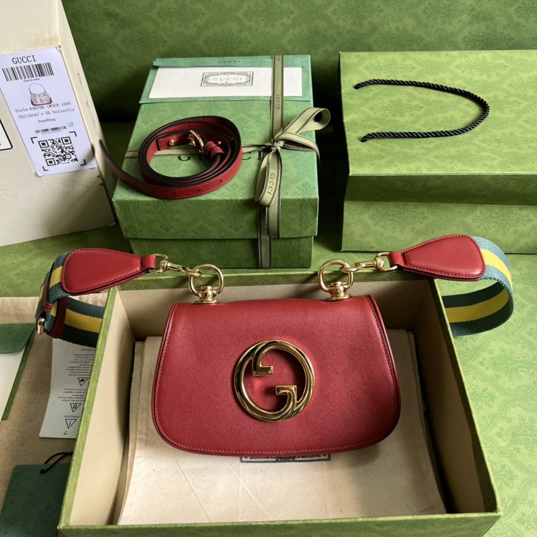 Gvc*1 Blondie Mini Bag Red 698643 Replica Crossbody Bag
