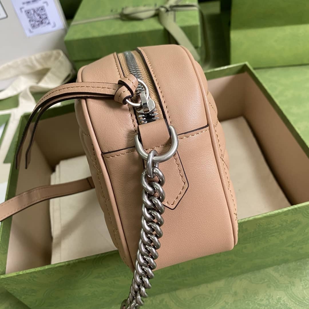 Gvc*1 Marmont Dupe GG Small Matelassé Shoulder Bag Replica 447632