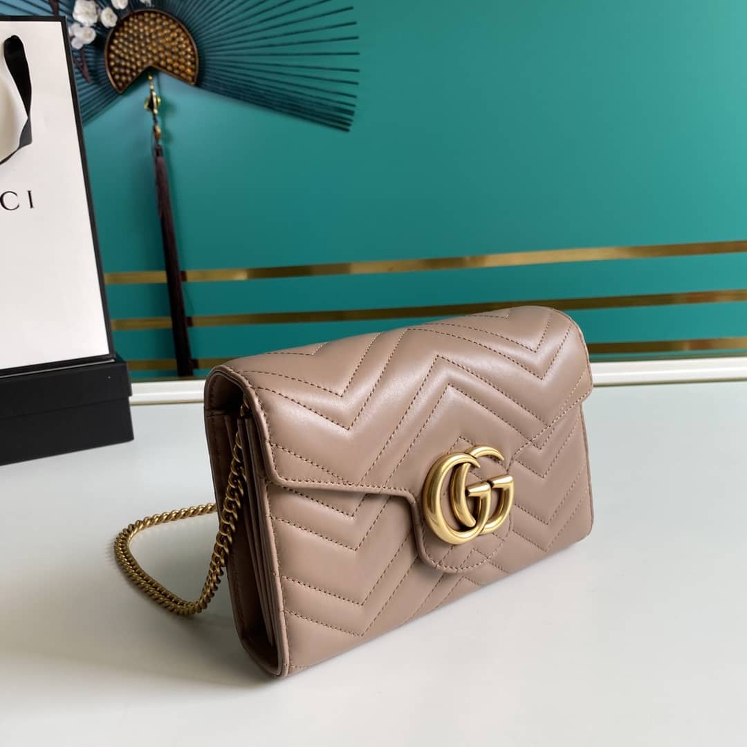 Gvc*1 Marmont GG Matelassé Mini Bag Replica 474575