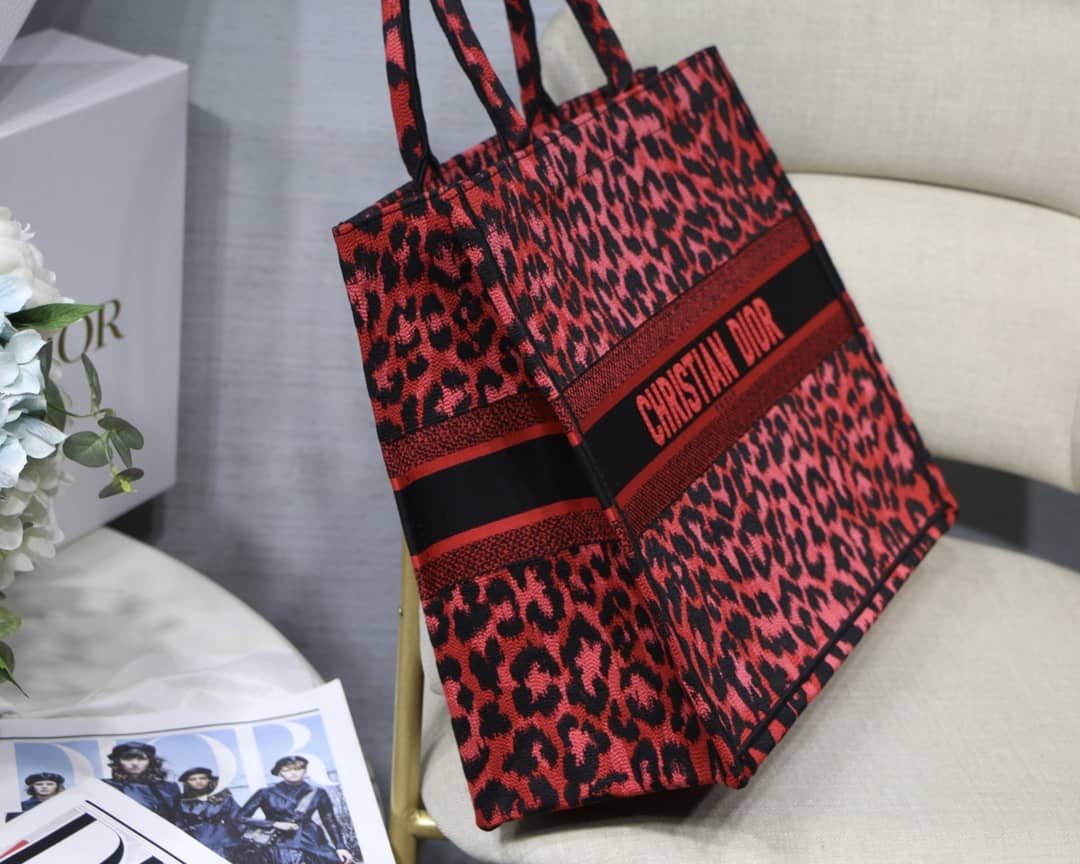 Chr1st1an D10r CD Book Embroidery Replica Tote