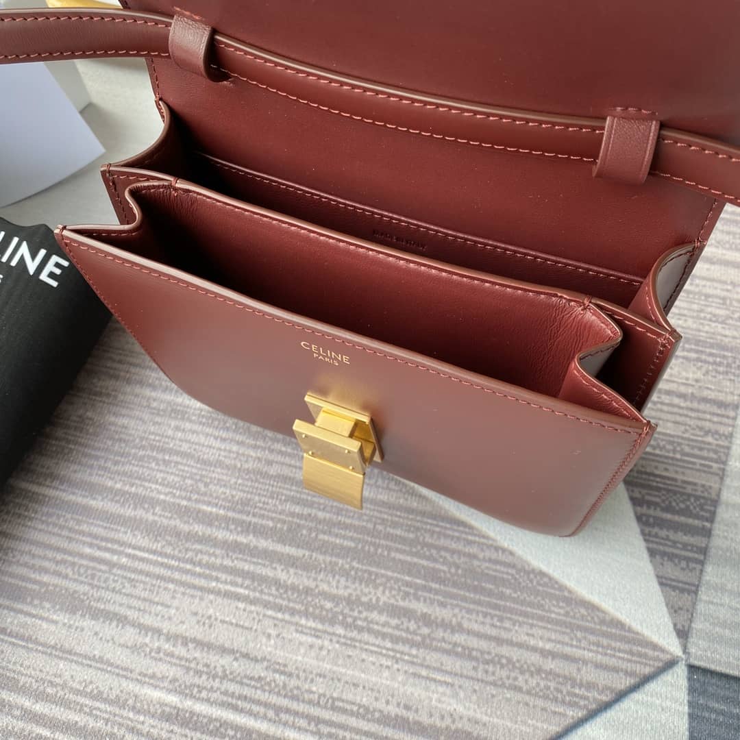 Ce1i*e Bag Dupe  Triomphe Teen 18.5CM