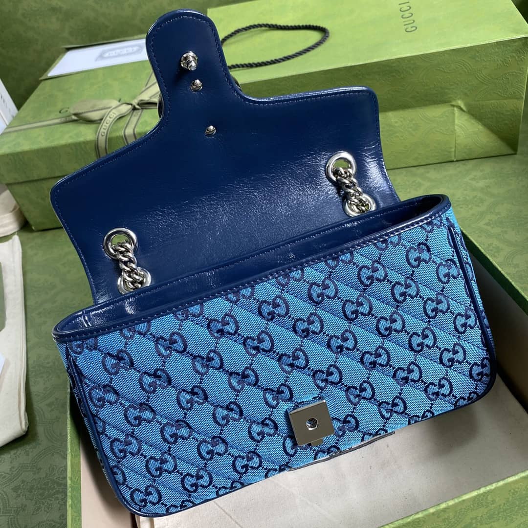 Gvc*1 Marmont GG Small matelassé Shoulder Bag Replica 443497