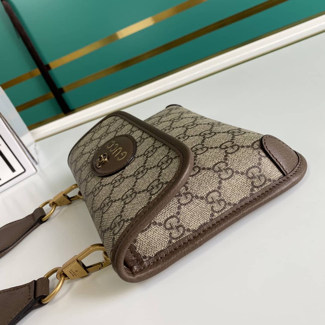 Gvc*1 Totem Web GG Svp*me Messenger Bag Replica 489617