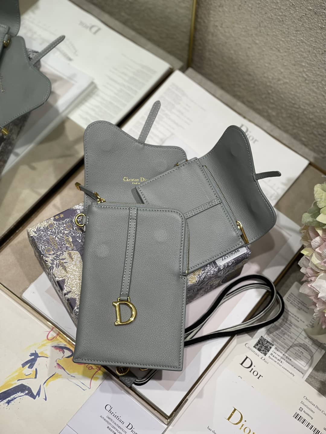 D10r Saddle Bag Dupe Vertical Pouch