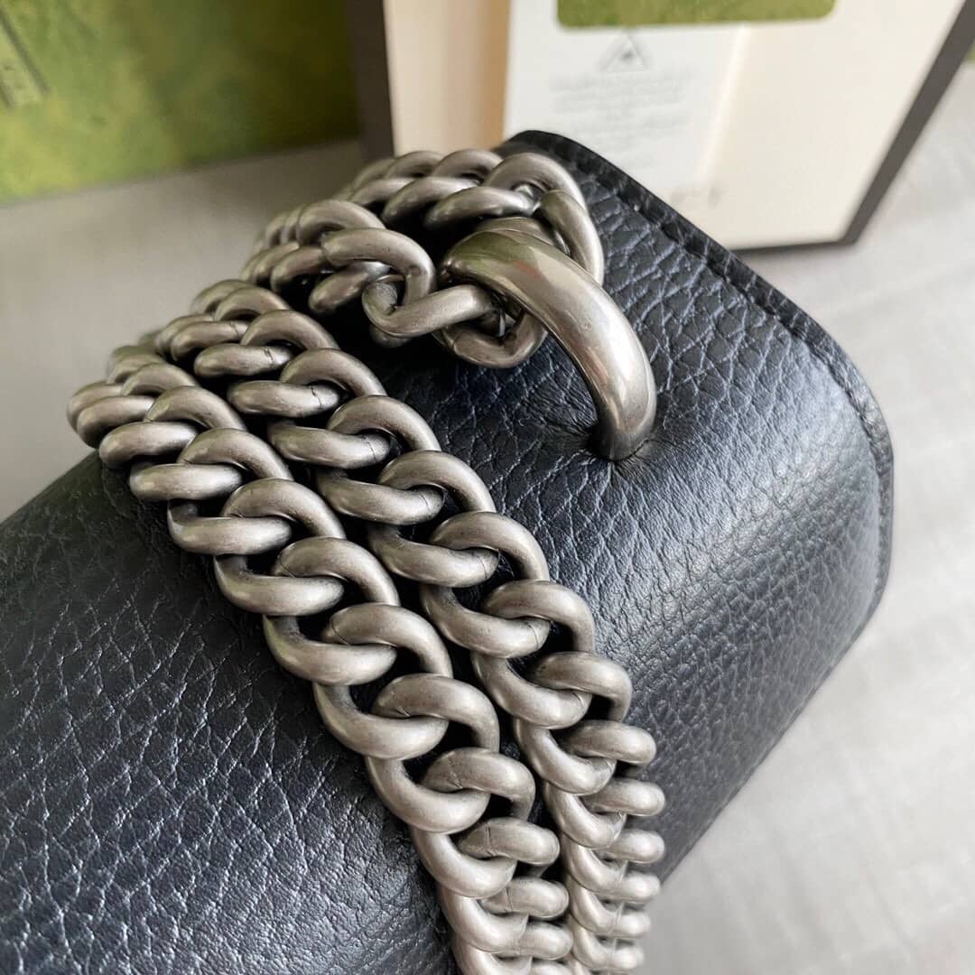 Gvc*1 GG Svp*me Dionysus Chain Replica Shoulder Bag Black 400249
