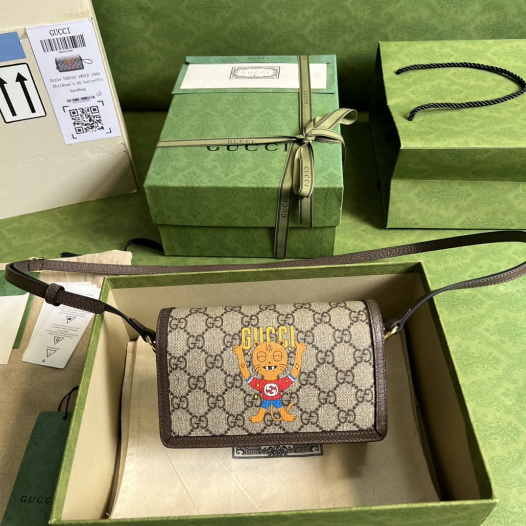 Gvc*1 Cherry Print Mini Crossbody Bag 700733 Replica