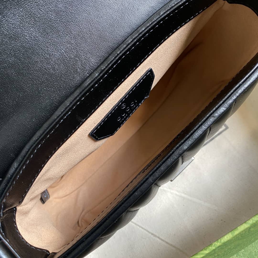 Gvc*1 Marmont GG Mini Top Handle Bag Replica 583571