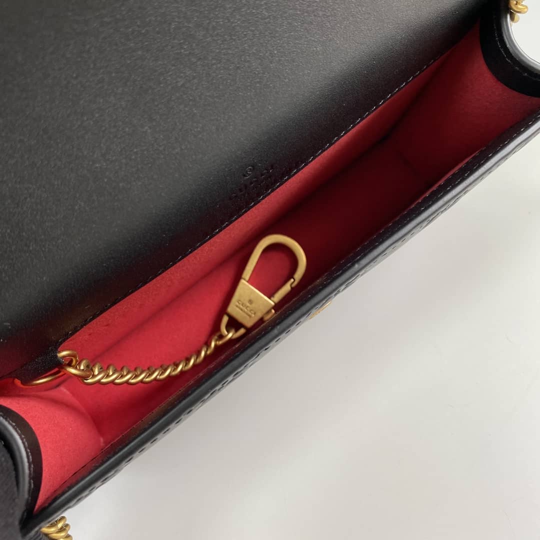 Gvc*1 Svp*me GG Mini Bag With Cherries Replica 481291