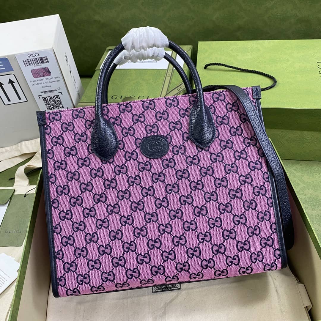 Gvc*1 Les Pommes Small GG 2Way Tote Replica 659983