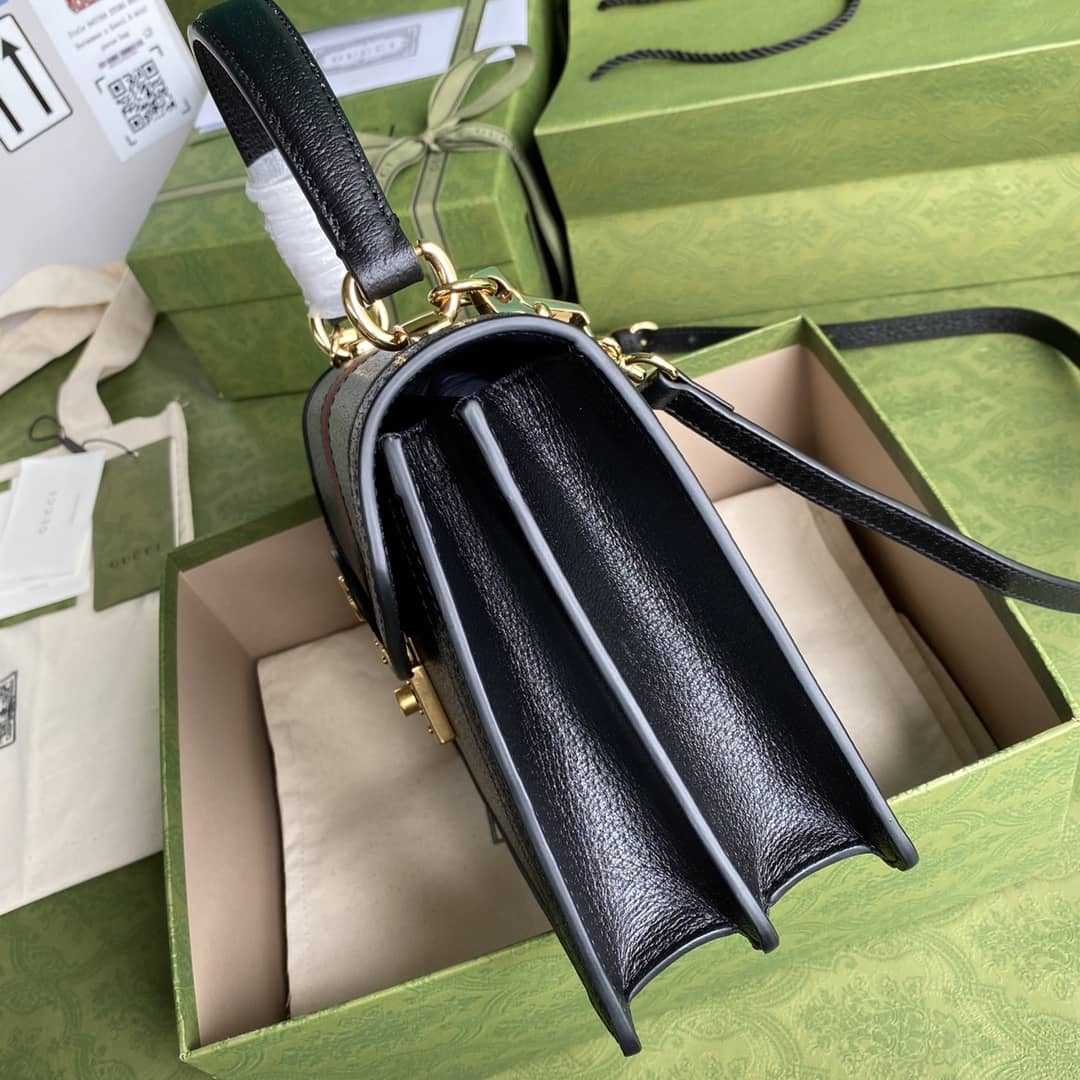 Gvc*1 Ophidia Web Small Top Handle Bag Replica 651055