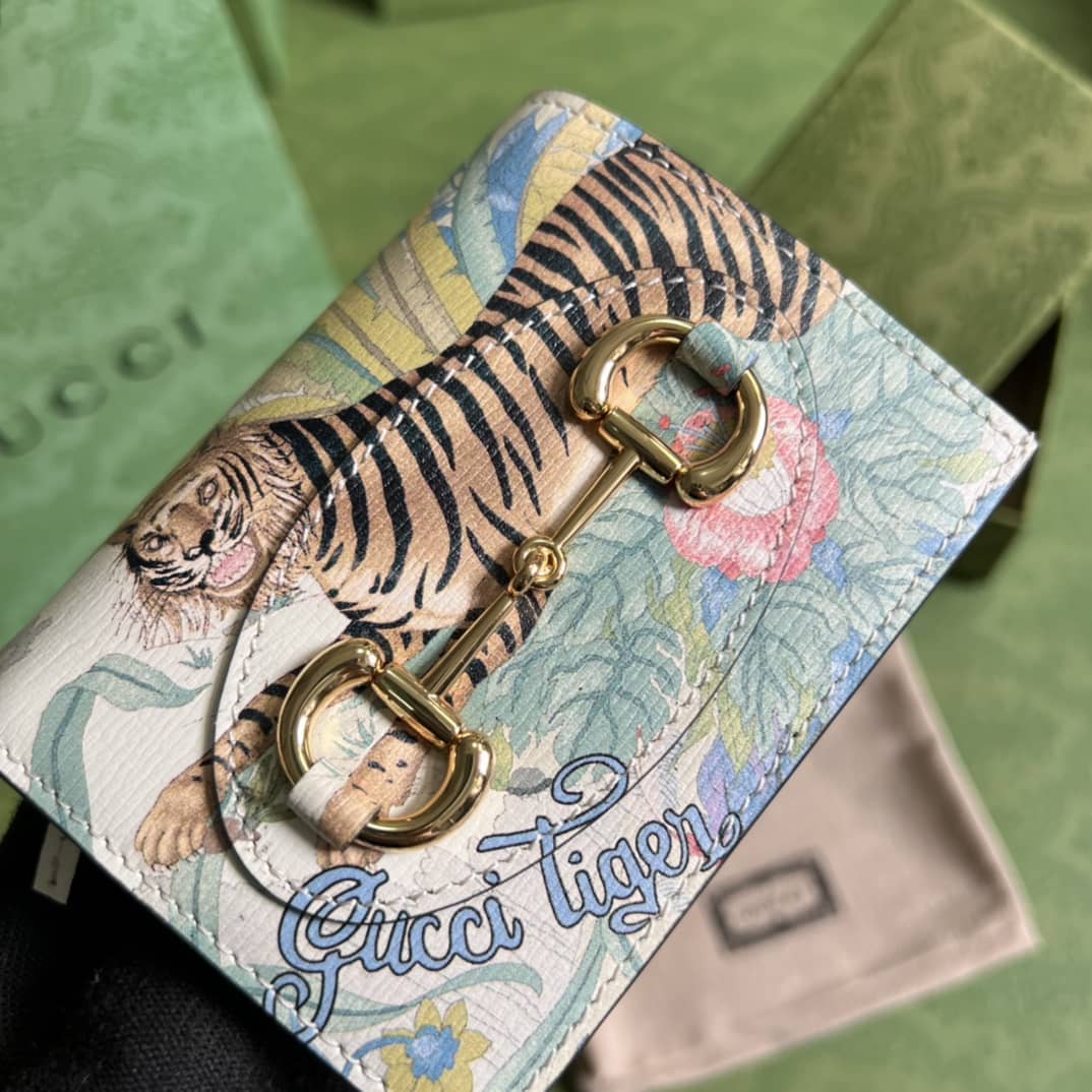Gvc*1 Horsebit 1955 Card Holder 621887 Replica Wallet
