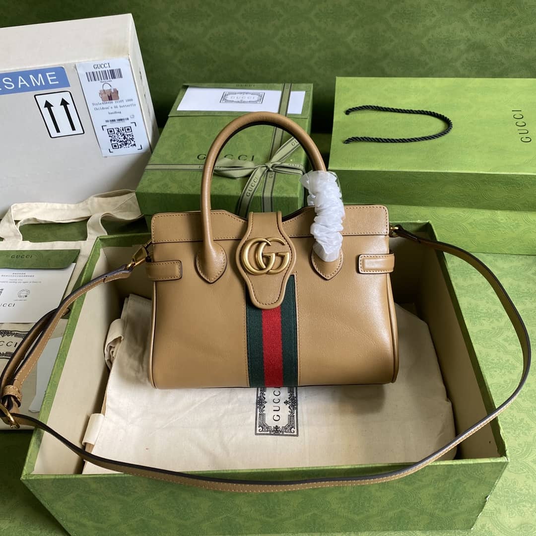 Gvc*1 Double G Small Top Handle Bag Replica 658450