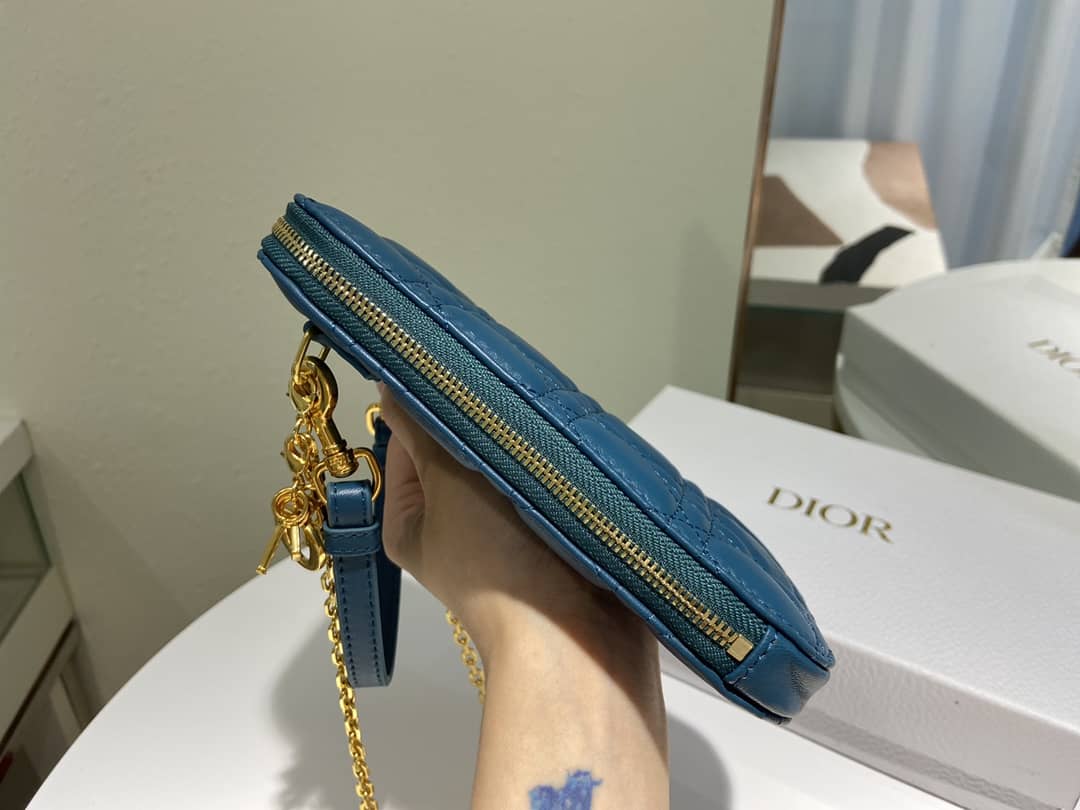 Lady D10r Dupe Lambskin 18CM Phone Holder