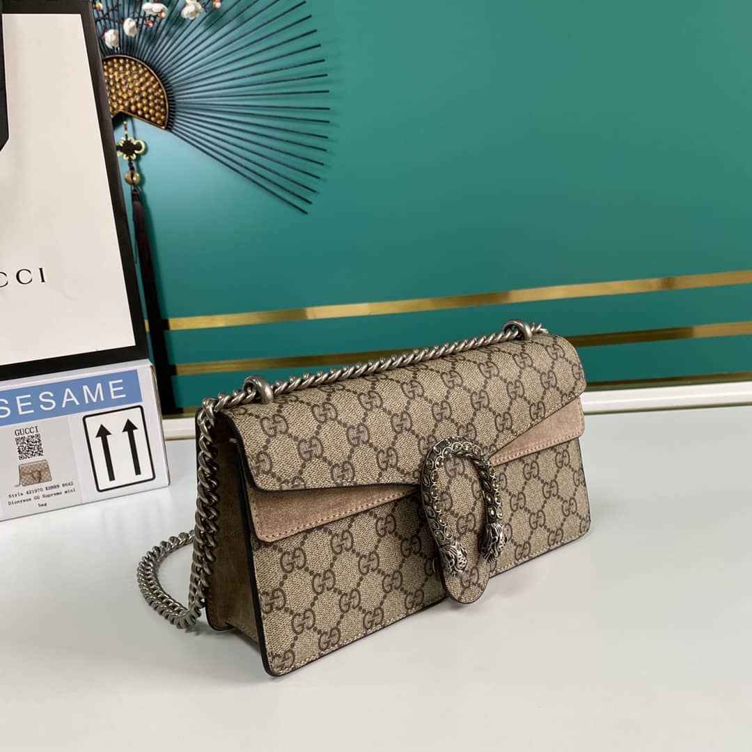 Gvc*1 Dionysus GG Svp*me Small Crossbody Bag Replica 499623