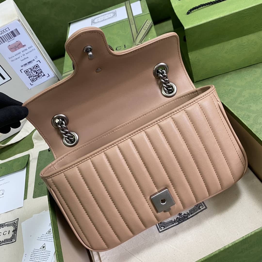 Gvc*1 Marmont GG Small matelassé Shoulder Bag Replica 443497