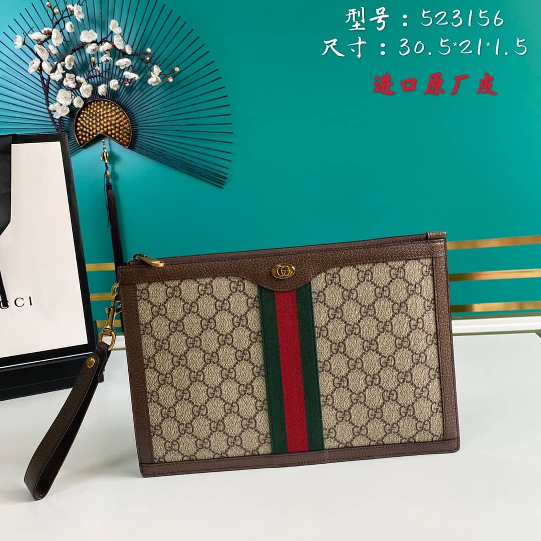 Gvc*1 Monogram Web Ophidia GG Svp*me Cosmetic Case Replica 523156