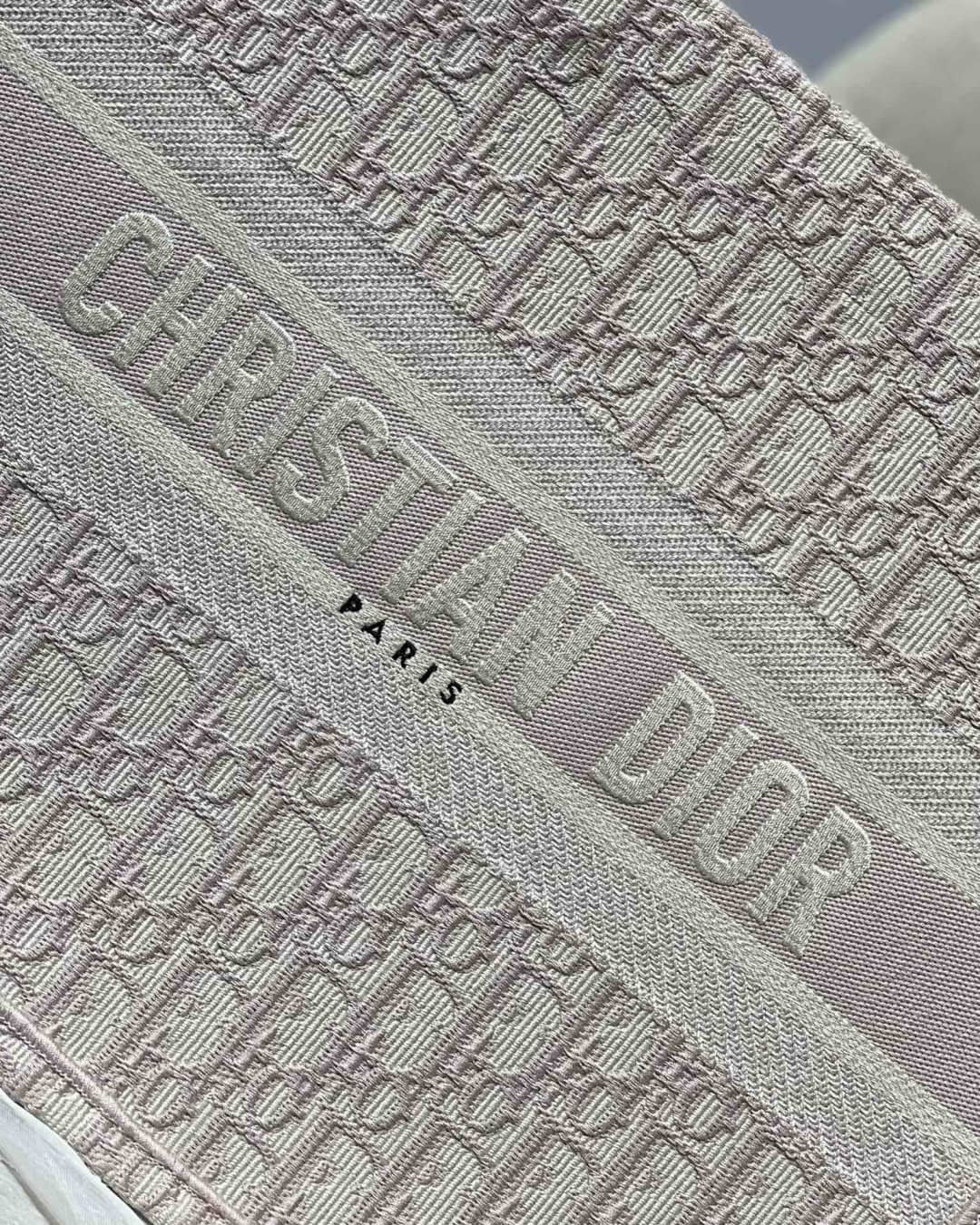 Chr1st1an D10r CD Book Embroidery Replica Tote