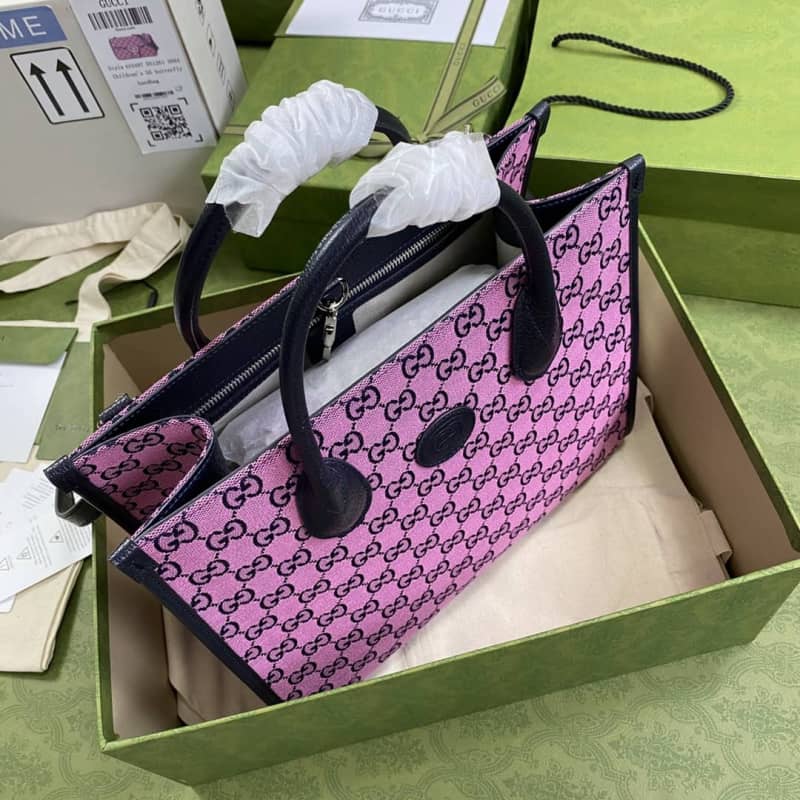 Gvc*1 Les Pommes Large Tote Replica Purple 659980