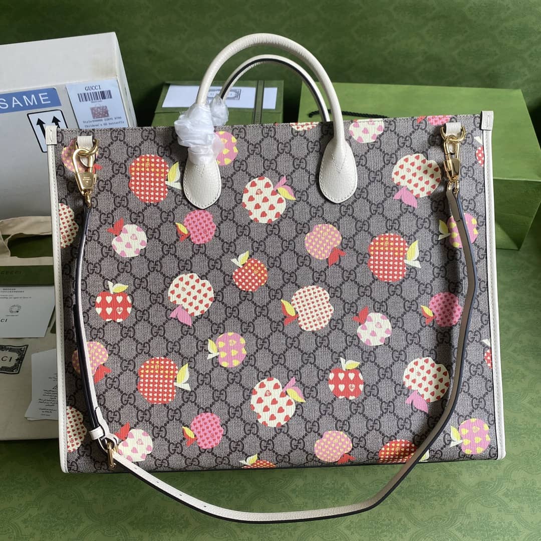 Gvc*1 GG Multicolor Large Tote Replica 659980
