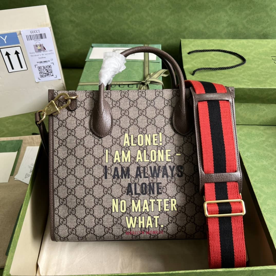 Gvc*1 Pear Print Small Tote 703256 Replica Bag