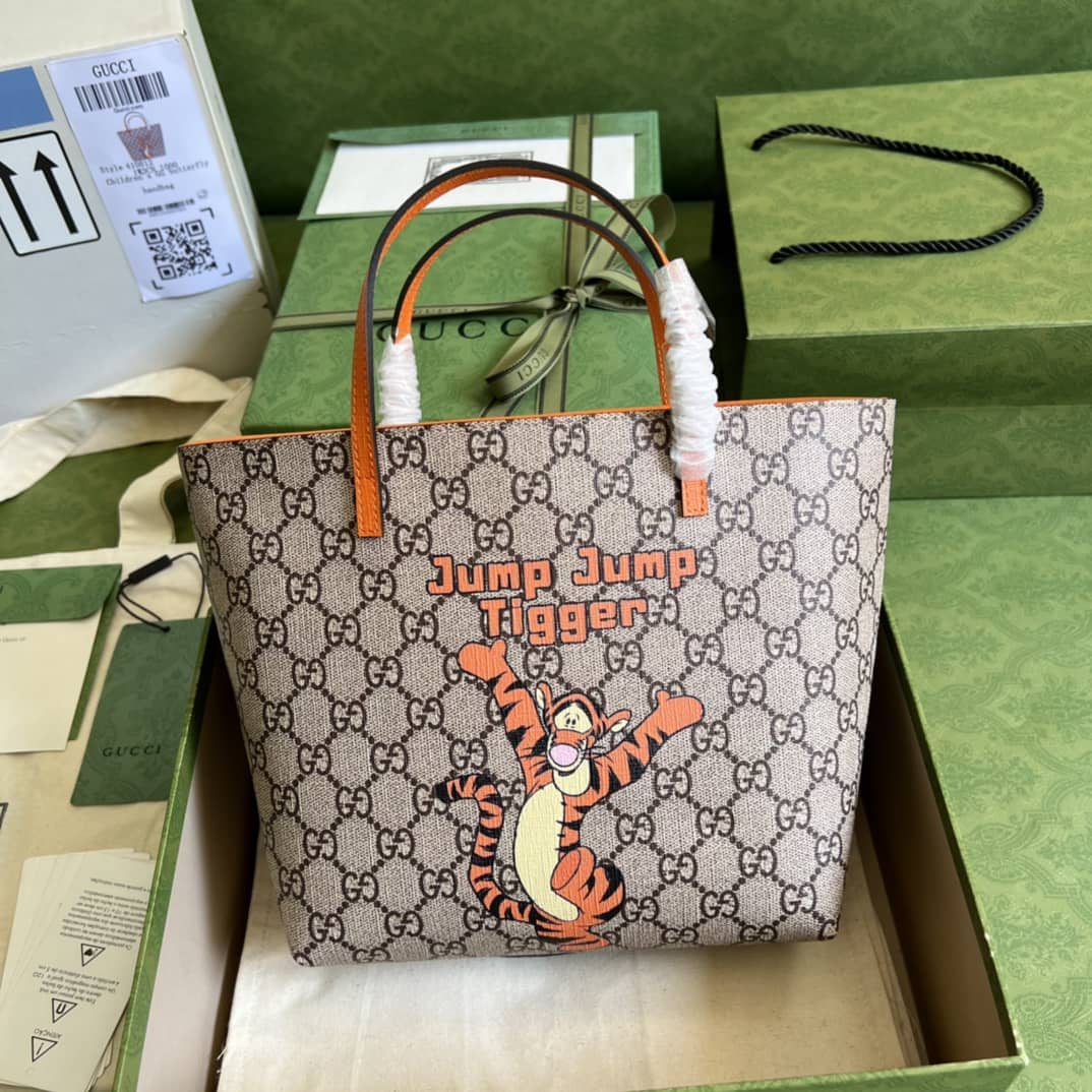 Gvc*1 Children Jump Tigger Tote 410812 Replica Bag
