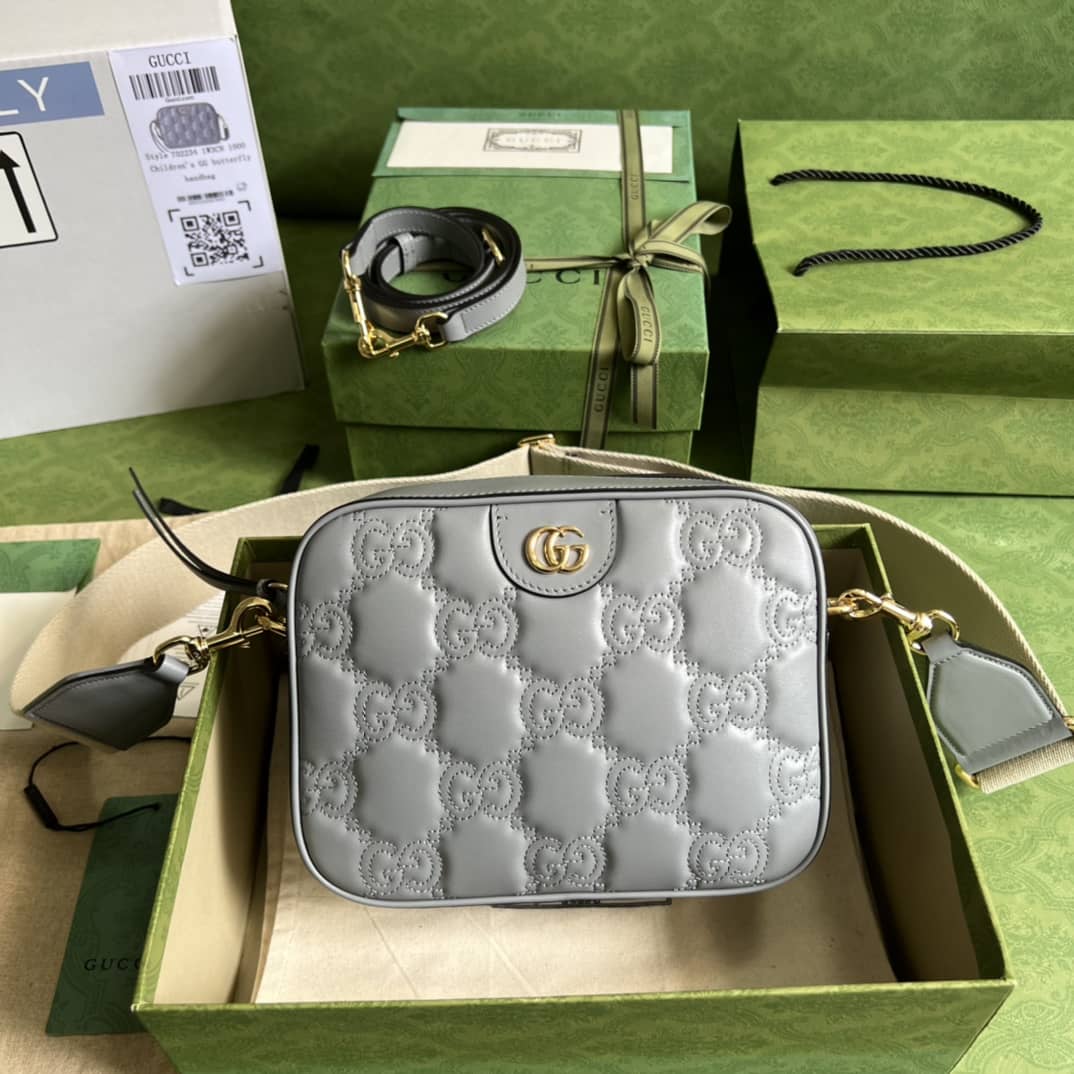 Gvc*1 GG Matelassé Leather Shoulder Crossbody Handbag 702234 Replica