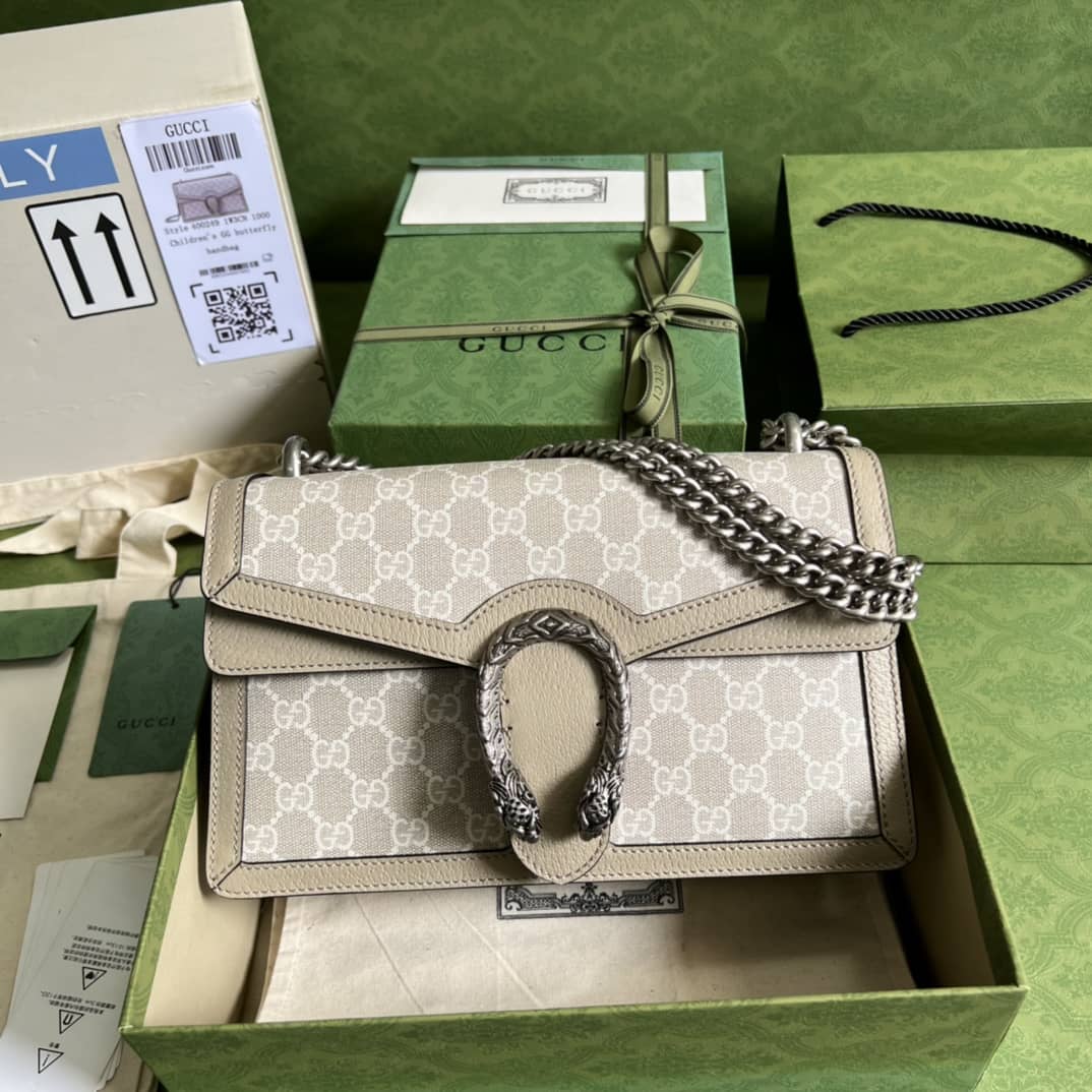 Gvc*1 Dionysus GG Svp*me Leather 400249 Replica Crossbody Bag