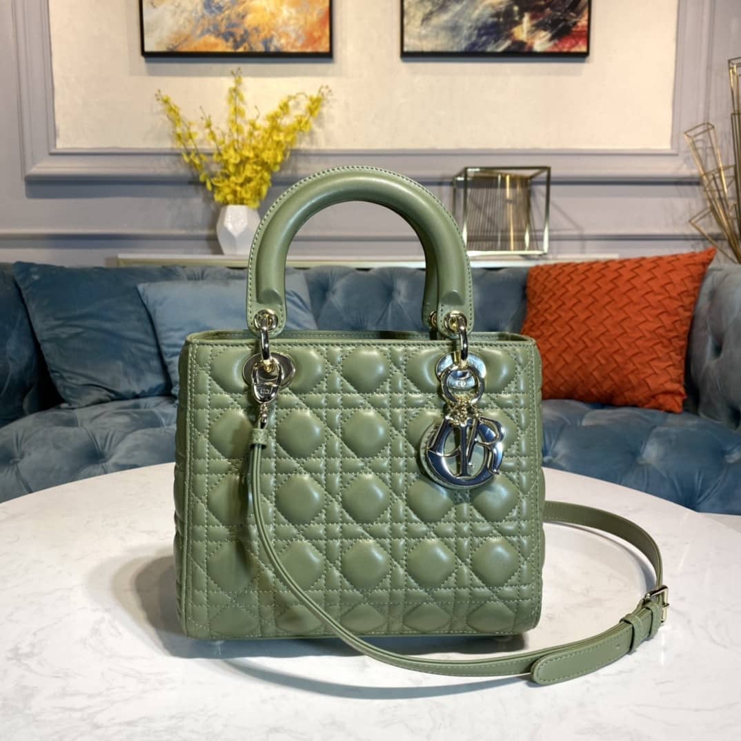 Chr1st1an D10r Lady D10r 24CM Replica Bag