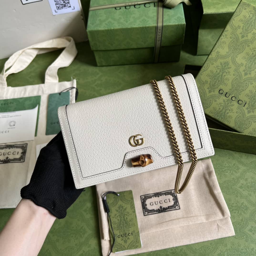 Gvc*1 Diana Mini Crossbody Bag With Bamboo 696817 Replica