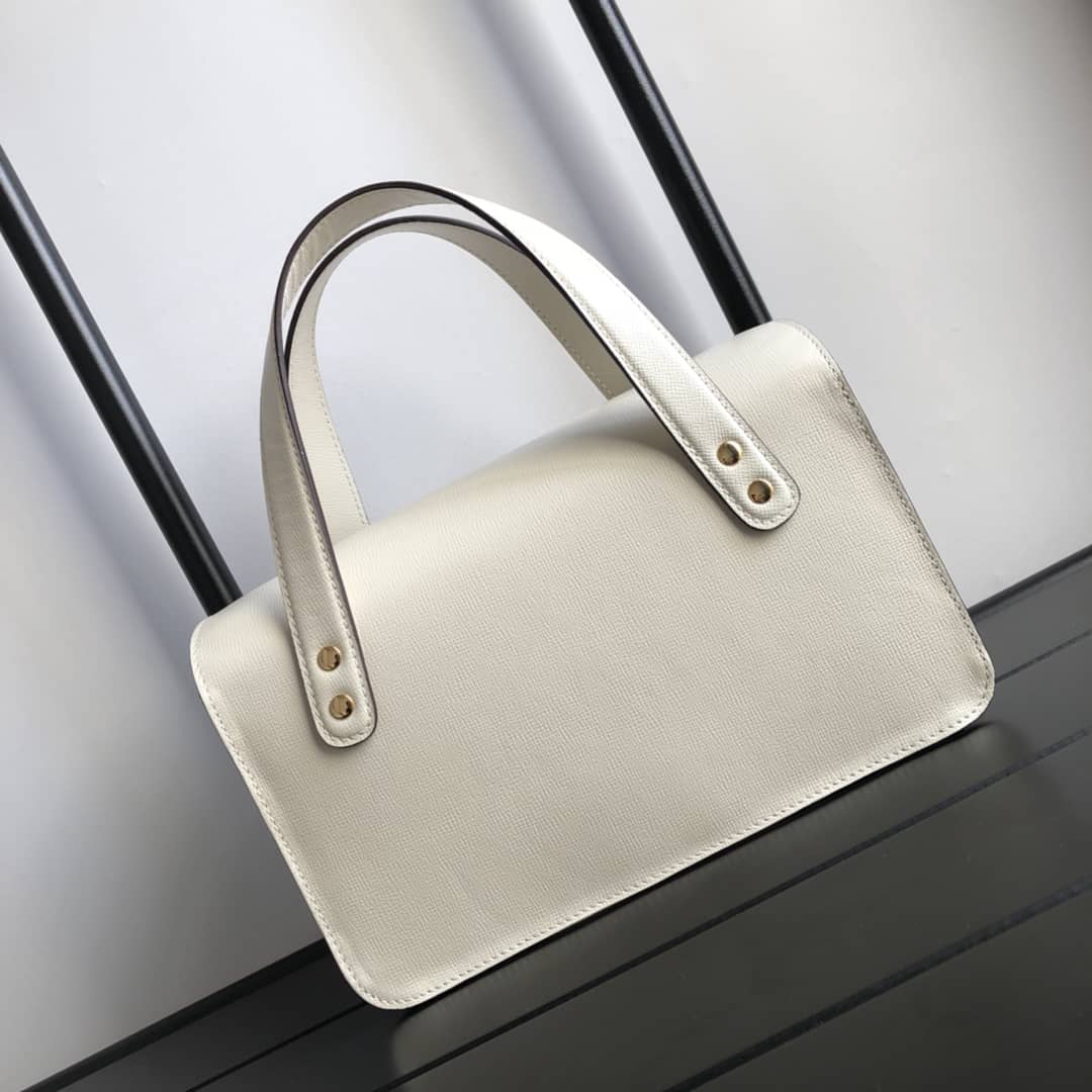 Gvc*1 Horsebit 1955 Small Top Handle Replica Bag White 627323