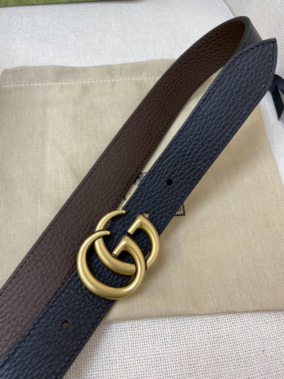 Fake Gvc*1 Logo Belt 30mm