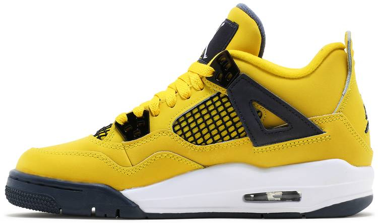 Air Jordan 4 Retro GS  Lightning  2021 408452-700 Replicas