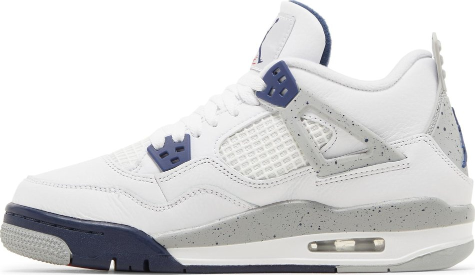 Jordan Reps 4 Retro GS  Midnight Navy  408452-140 Reps