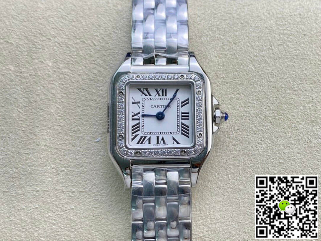 Replica Panthere De Ca*t1er W4PN0007 1:1 Best Edition 8848 Factory Stainless Steel