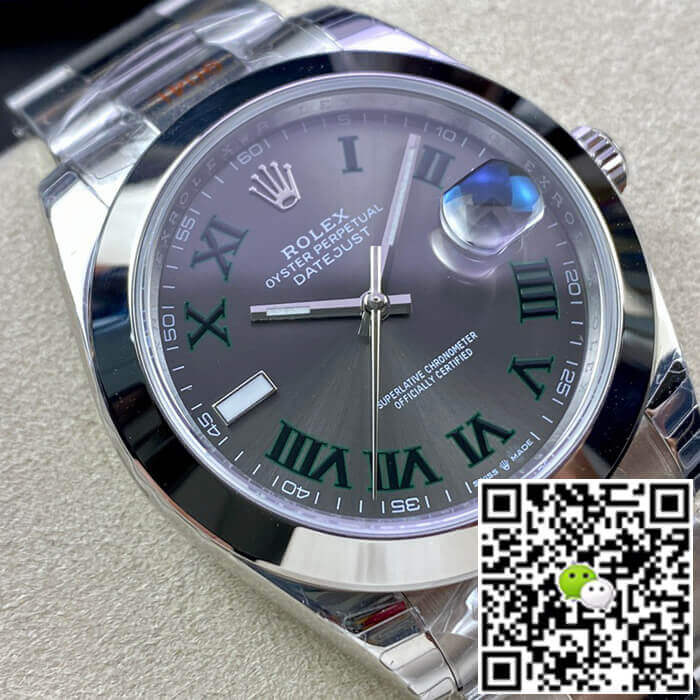 Replica R01ex Datejust M126300-0013 41MM 1:1 Best Edition EW Factory Dark Grey Dial