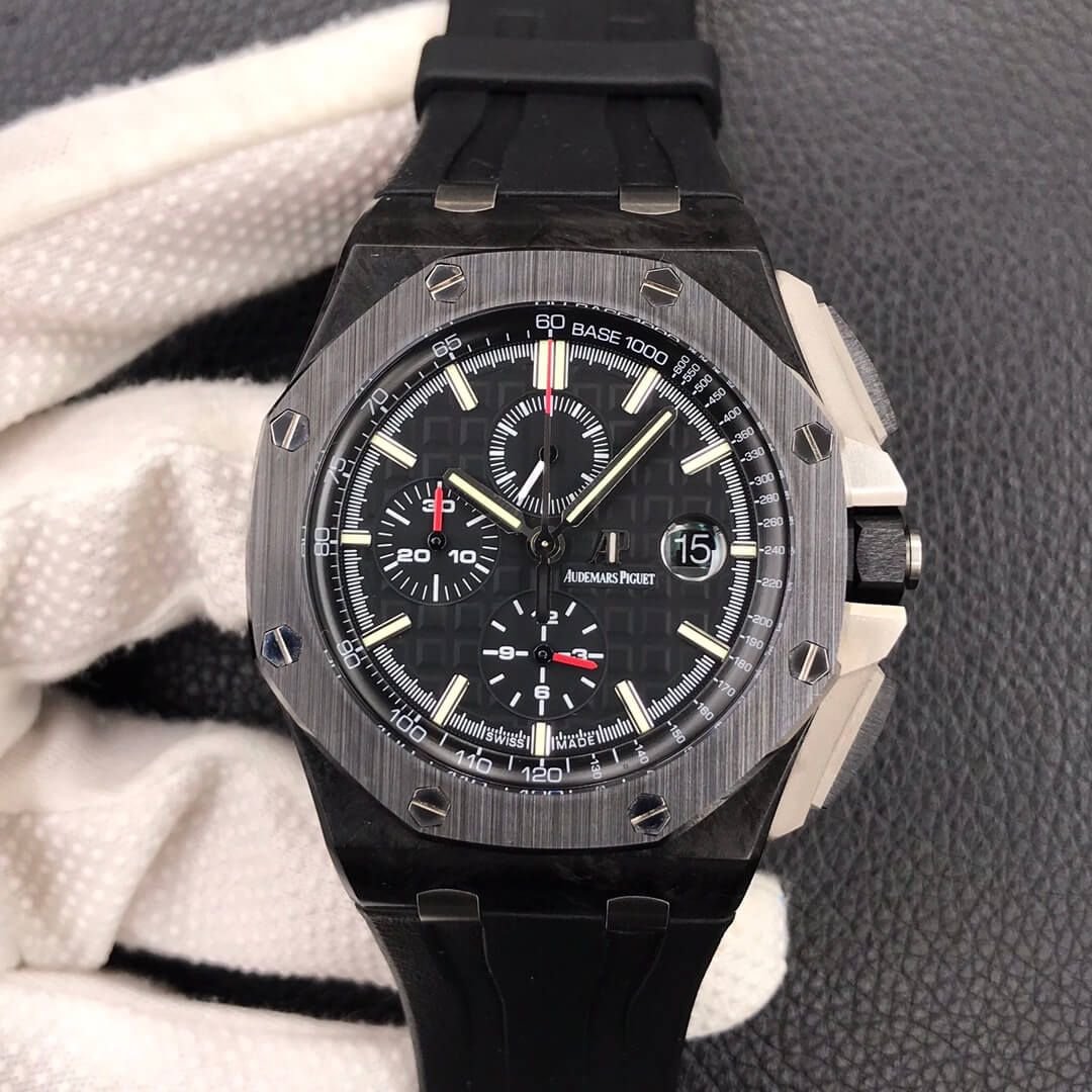 Replica Audemars P1g*et Royal Oak Offshore 26405CE.OO.A002CA.01 1:1 Best Edition JF Factory V2 Black Dial