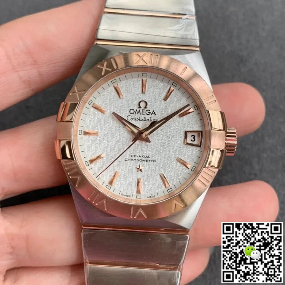 Replica 0me*ga Constellation 123.20.38.21.02.007 1:1 Best Edition VS Factory Silver Dial