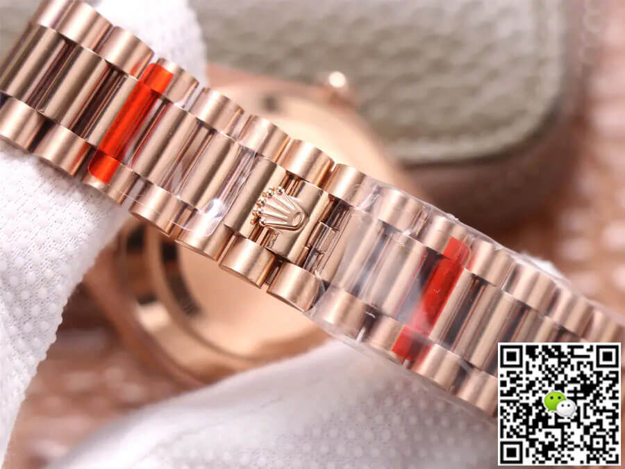 Replica R01ex Day Date M228345RBR-0010 1:1 Best Edition EW Factory Rose Gold